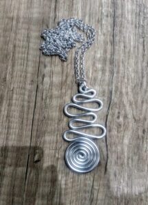 collana serpentina e spirale gr 15