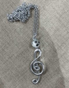 Collana chiave di violino